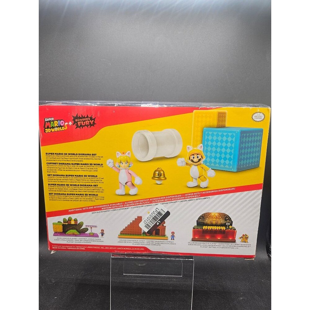 Super Mario 3D World + Bowsers Fury Diorama Set With Figures & Accessories - Picture 6 of 9